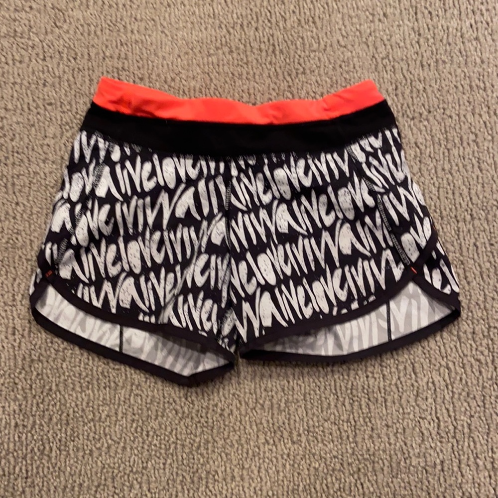 Ivivva (by lululemon) girls running shorts
